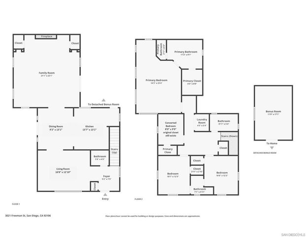 3021 Freeman, San Diego, CA 92106