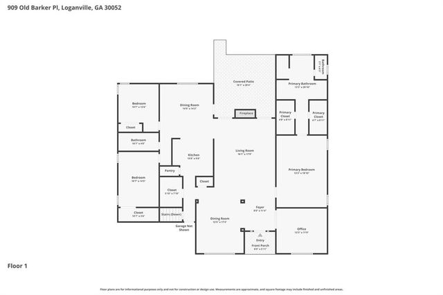 909 Old Barker Place, Loganville, GA 30052