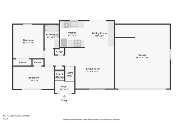 4504 Sunset ROAD, Waterford, WI 53185