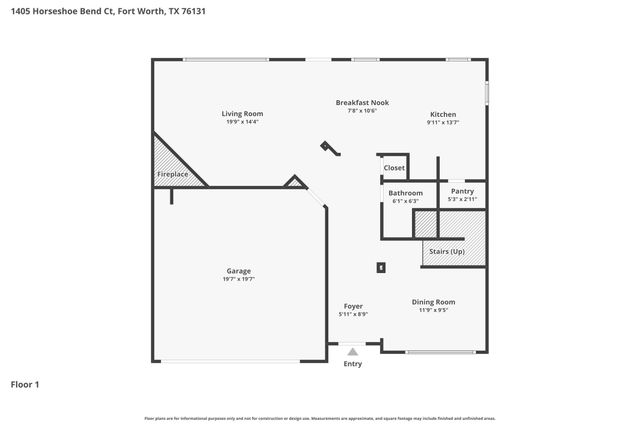1405 Horseshoe Bend Court, Fort Worth, TX 76131