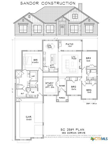 1813 Dorian Drive, Salado, TX 76571