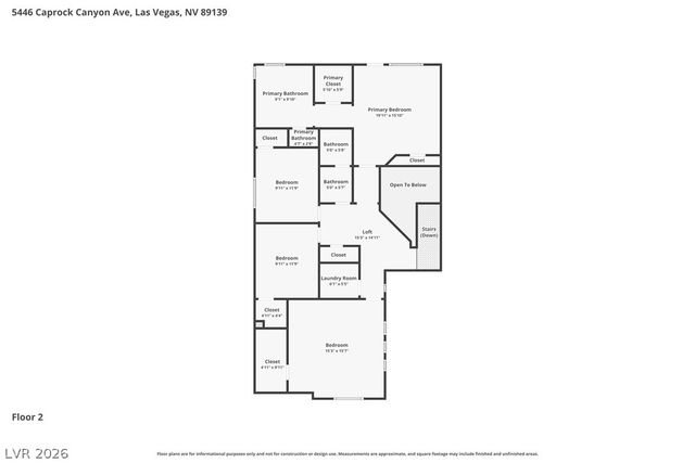 5446 Caprock Canyon Avenue, Las Vegas, NV 89139