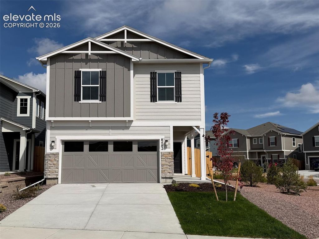 8482 Blue Feather Loop, Colorado Springs, CO 80908 — exterior
