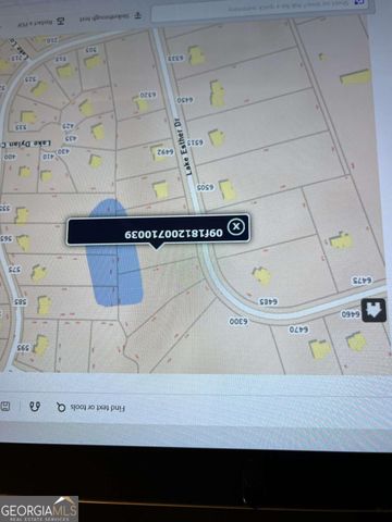LOT 3 Lake Esther Drive, Fairburn, GA 30213