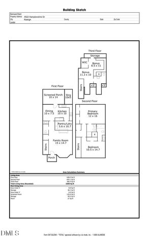 4522 Hamptonshire Drive, Raleigh, NC 27613