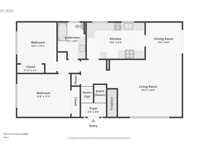 2925 E 1st Ave, Camas, WA 98607