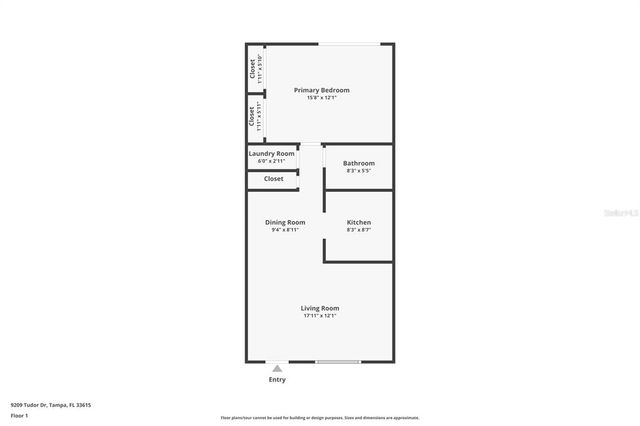 9209 TUDOR DRIVE C104, Tampa, FL 33615