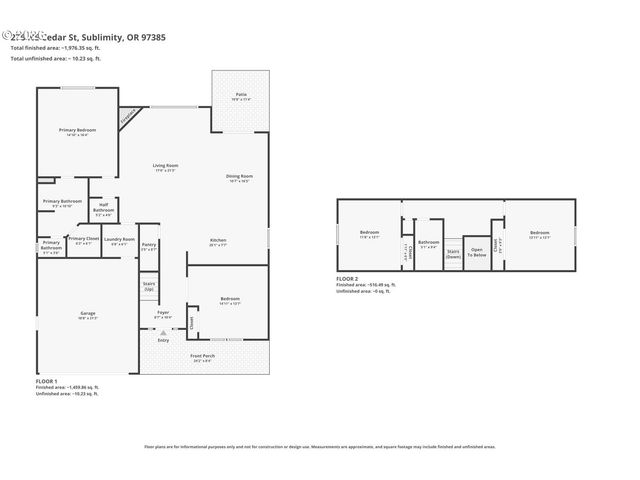 276 Ne CEDAR St, Sublimity, OR 97385