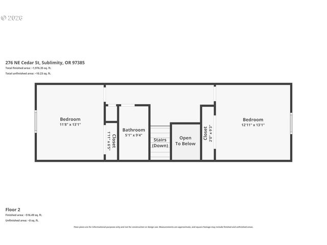 276 Ne CEDAR St, Sublimity, OR 97385
