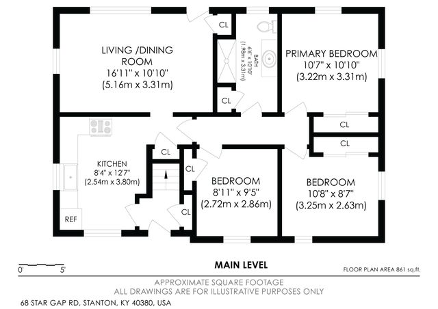 68 Star Gap Road, Stanton, KY 40380