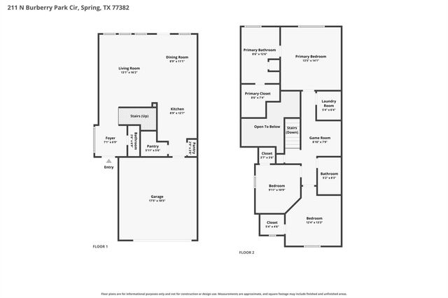 211 N Burberry Park Circle, The Woodlands, TX 77382