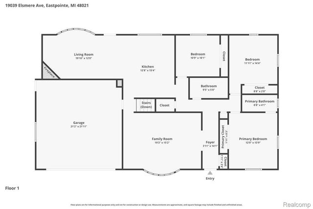 19039 Elsmere Avenue, Eastpointe, MI 48021