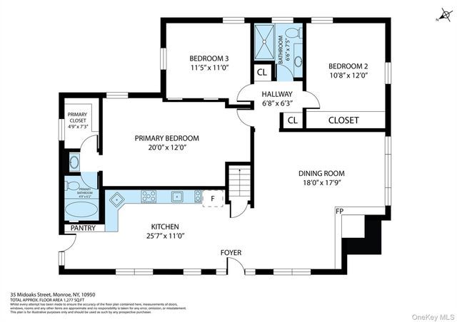 35 Mid Oaks Street, Monroe, NY 10950