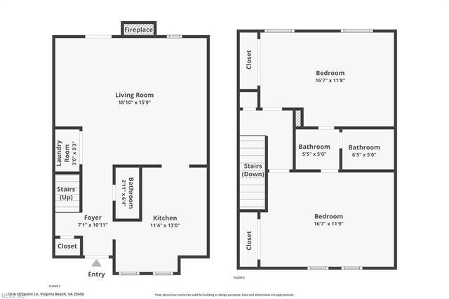 1916 Millpoint LN, Virginia Beach, VA 23456