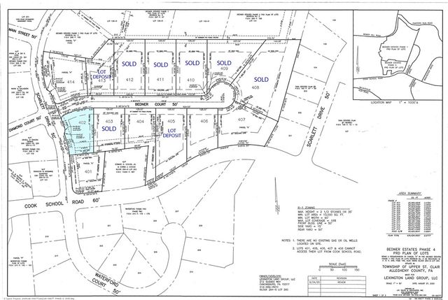 [Lot 402] 1500 Bedner Court, St Clair, PA 15241