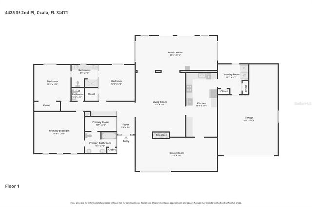 4425 SE 2ND PLACE, Ocala, FL 34471