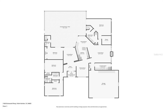 1168 ENISWOOD PARKWAY, Palm Harbor, FL 34683