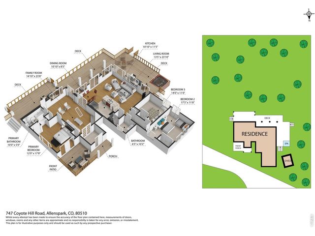 747 Coyote Hill Rd, Allenspark, CO 80510