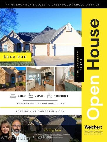 3270 Osprey Drive, Greenwood, AR 72936