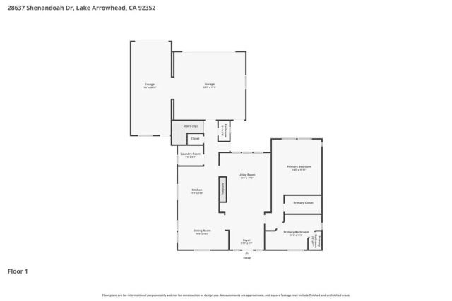 28637 Shenandoah, Lake Arrowhead, CA 92352