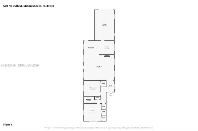 500 NE 95th St, Miami Shores, FL 33138