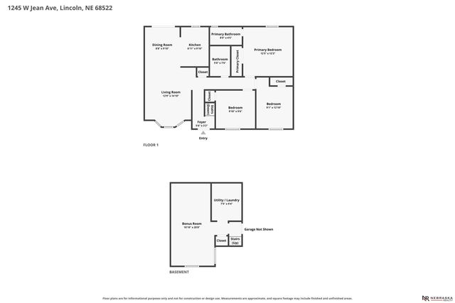 1245 W Jean Avenue, Lincoln, NE 68522