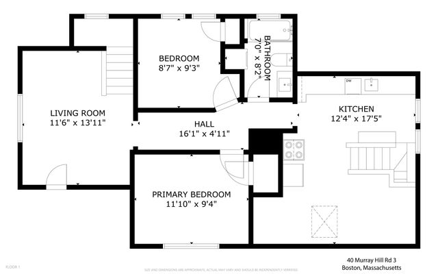 40 Murray Hill Rd. 3, Boston, MA 02131