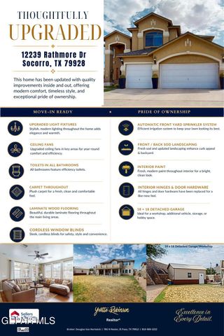 12239 RATHMORE Drive, El Paso, TX 79928