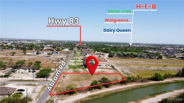 S Abram Road, Palmview, TX 78572