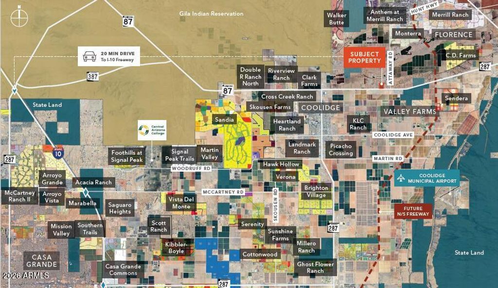 00000000 E HIGHWAY 287 -- -, Coolidge, AZ 85128 — exterior
