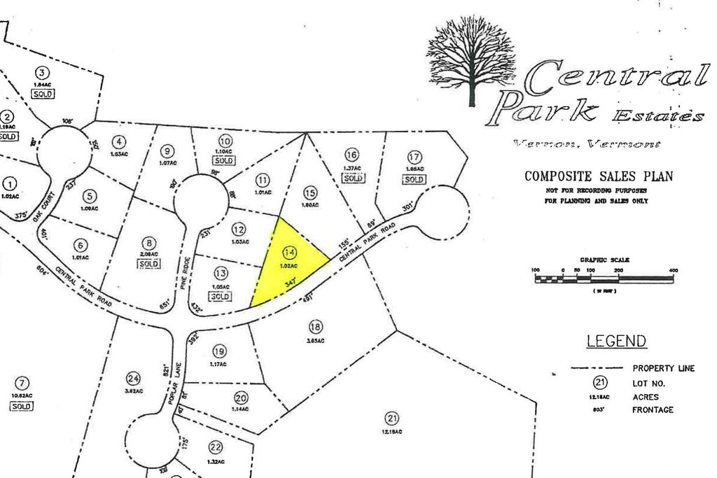 Lot 14 Central Park Estates, Vernon, VT 05354