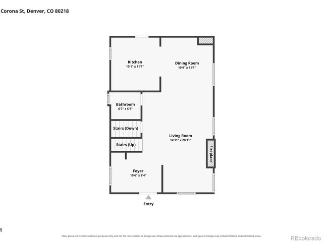 784 N Corona Street, Denver, CO 80218