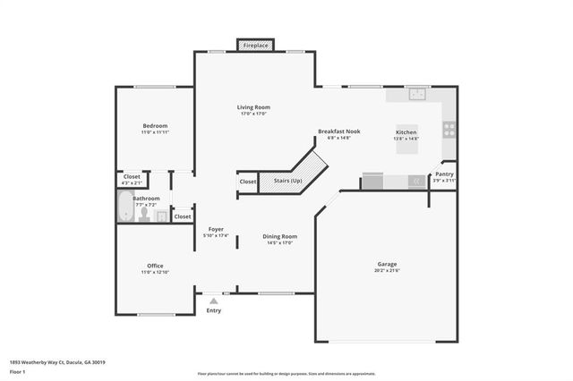 1893 Weatherby Way Court, Dacula, GA 30019