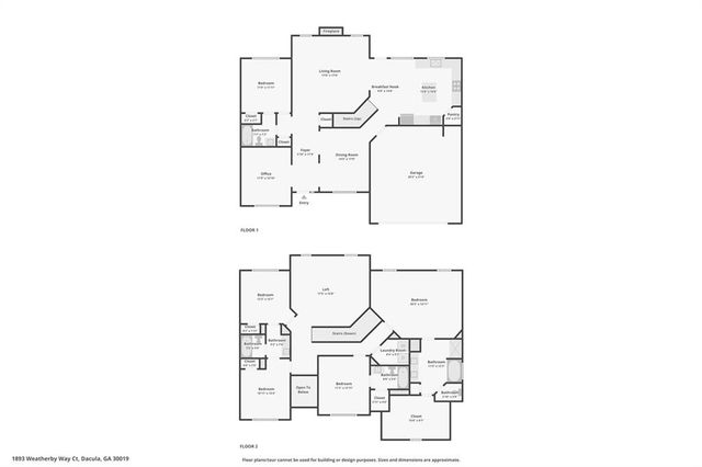 1893 Weatherby Way Court, Dacula, GA 30019