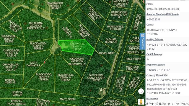 22 Holiday Lane, Eufaula, OK 74432