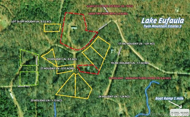 22 Holiday Lane, Eufaula, OK 74432