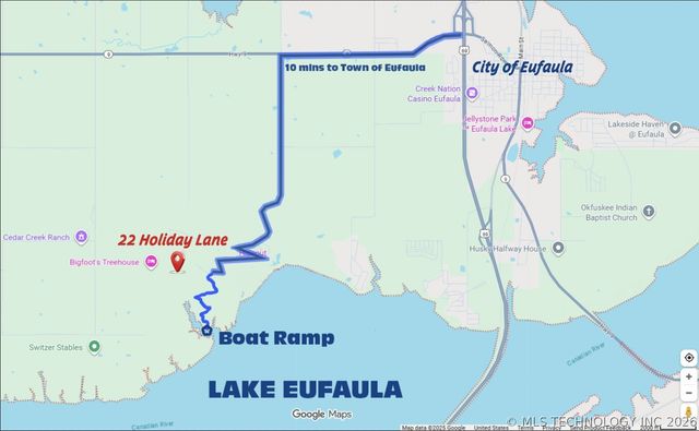 22 Holiday Lane, Eufaula, OK 74432