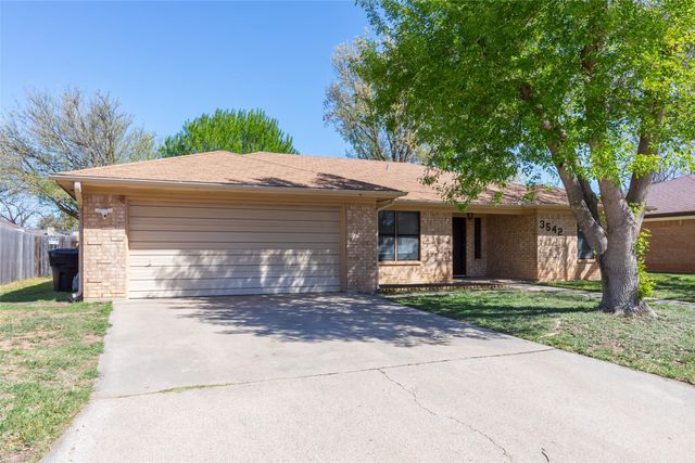 3542 PAINT BRUSH Drive, Abilene, TX 79606