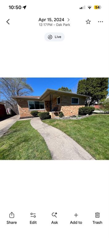 23181 Parklawn Street, Oak Park City, MI 48237
