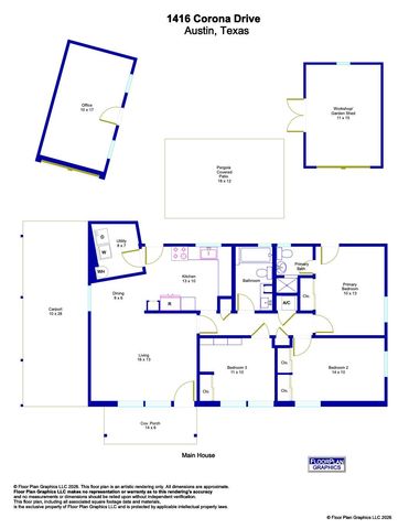 1416 Corona DR, Austin, TX 78723