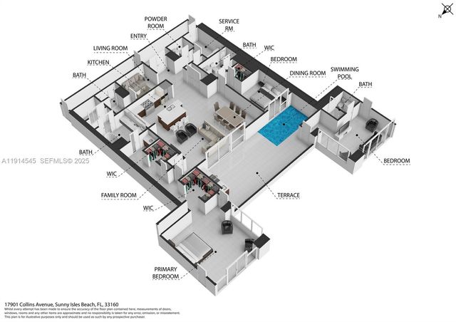 17901 Collins Ave 3406, Sunny Isles Beach, FL 33160