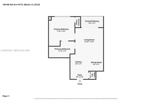 159 NE 6th Street 4713, Miami, FL 33132