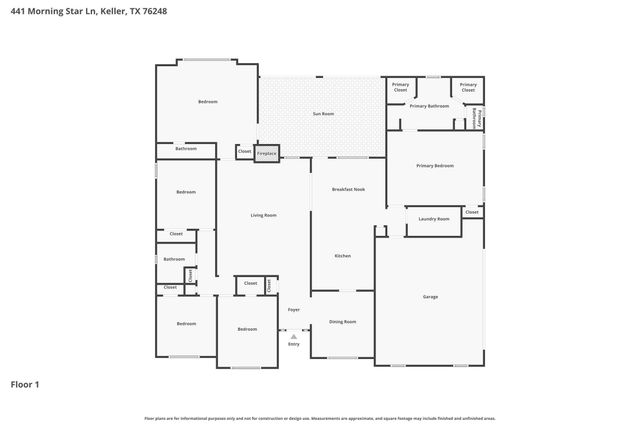 441 Morning Star Lane, Keller, TX 76248