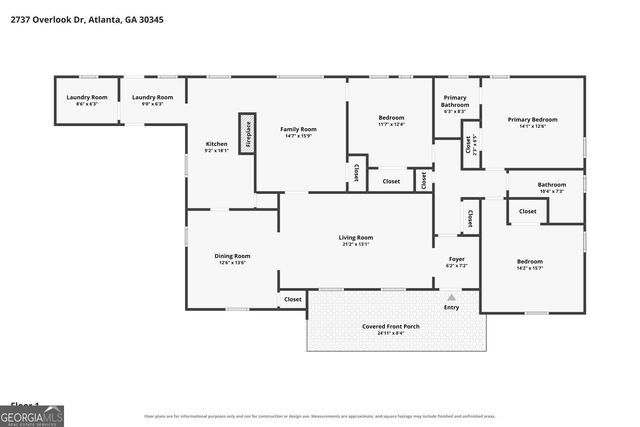 2737 Overlook Drive NE, Atlanta, GA 30345