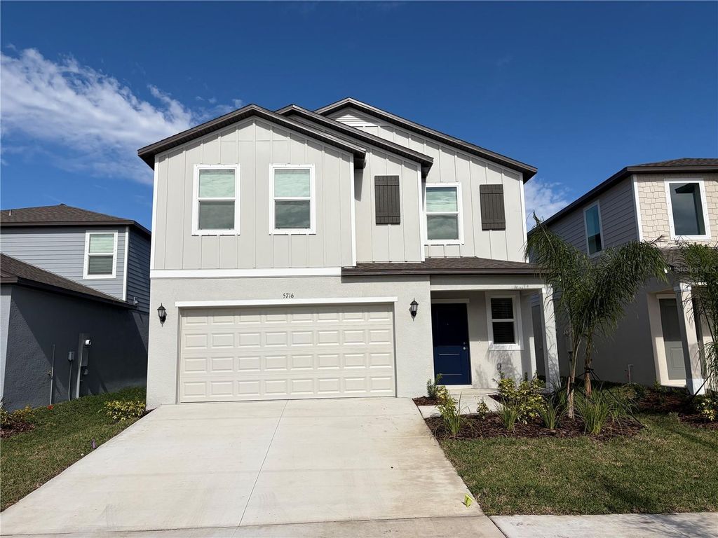 Image 1 of property listing at 5716 PURPLE FINCH AVENUE, Wimauma, FL 33598