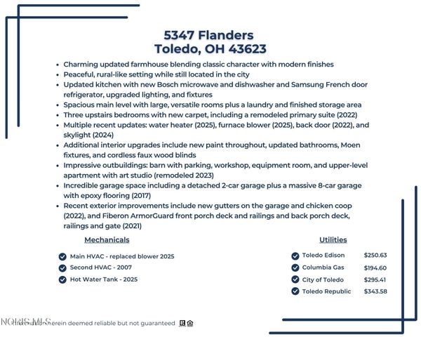 5347 Flanders Road, Toledo, OH 43623