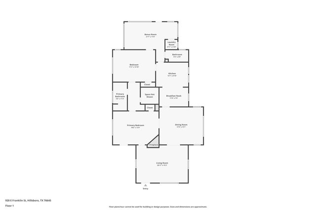 920 E Franklin Street, Hillsboro, TX 76645