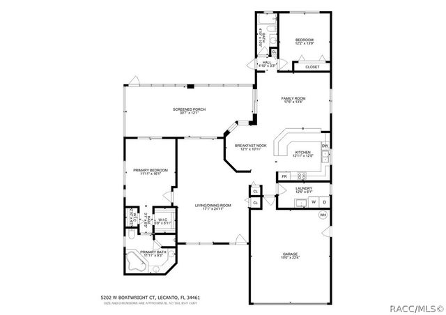 5202 W Boatwright Court, Lecanto, FL 34461