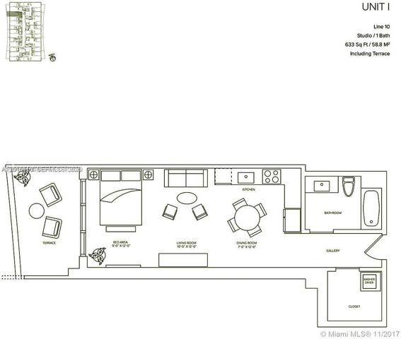 1010 Brickell Ave 2810, Miami, FL 33131