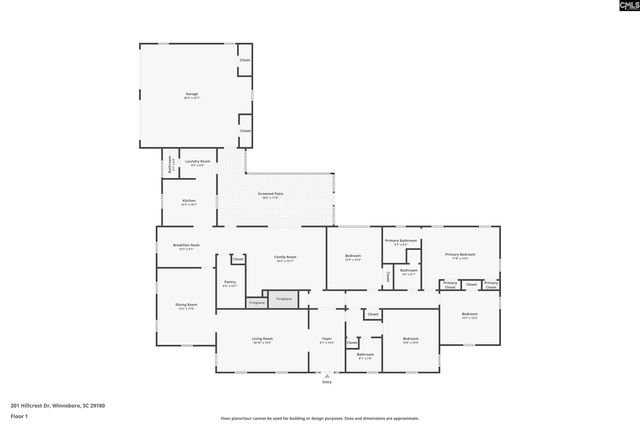 201 Hillcrest Drive, Winnsboro, SC 29180